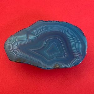 Agate stone phone stand handmade